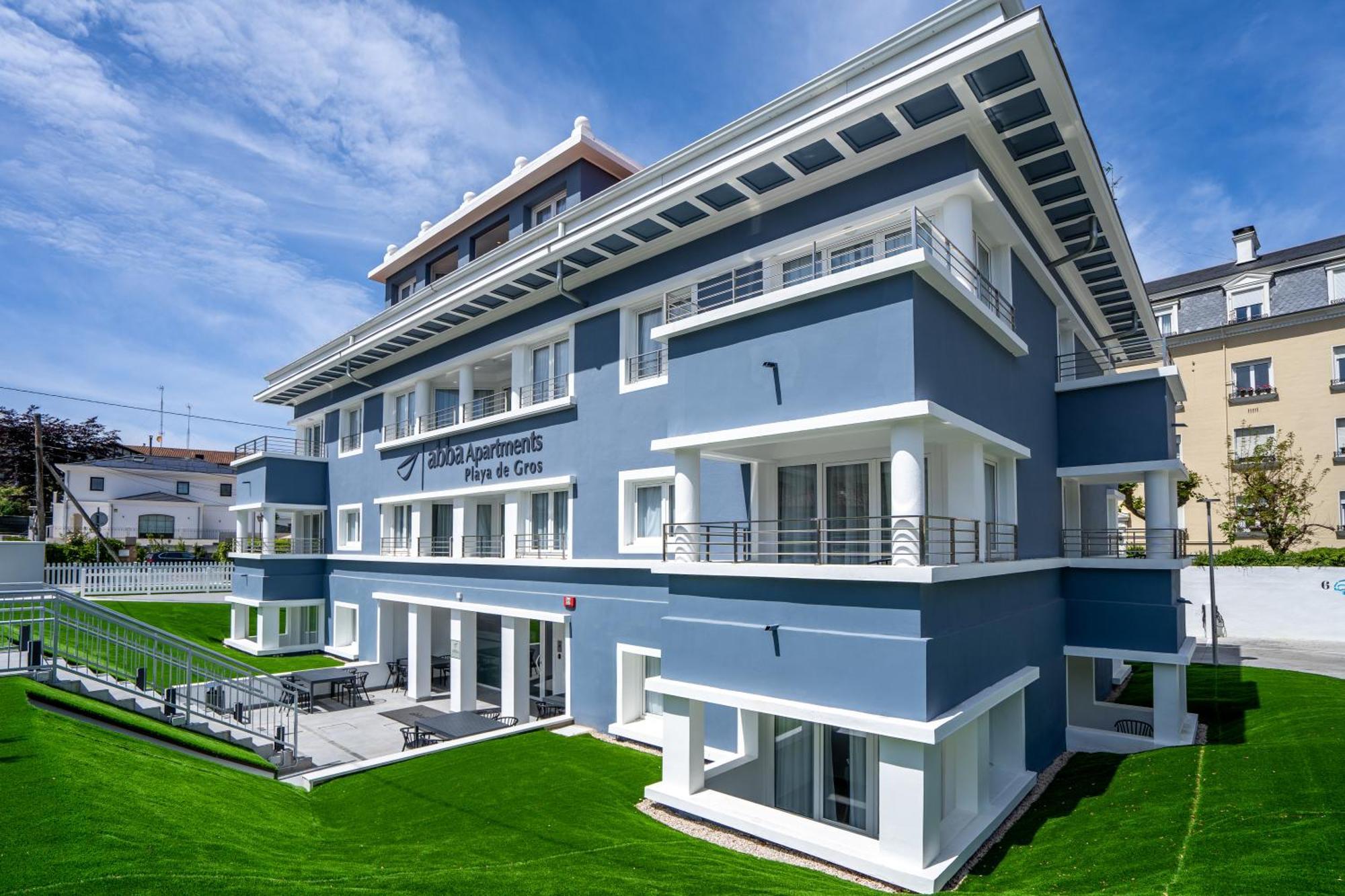 Abba Apartments Playa De Gros Сан-Себастьян Екстер'єр фото