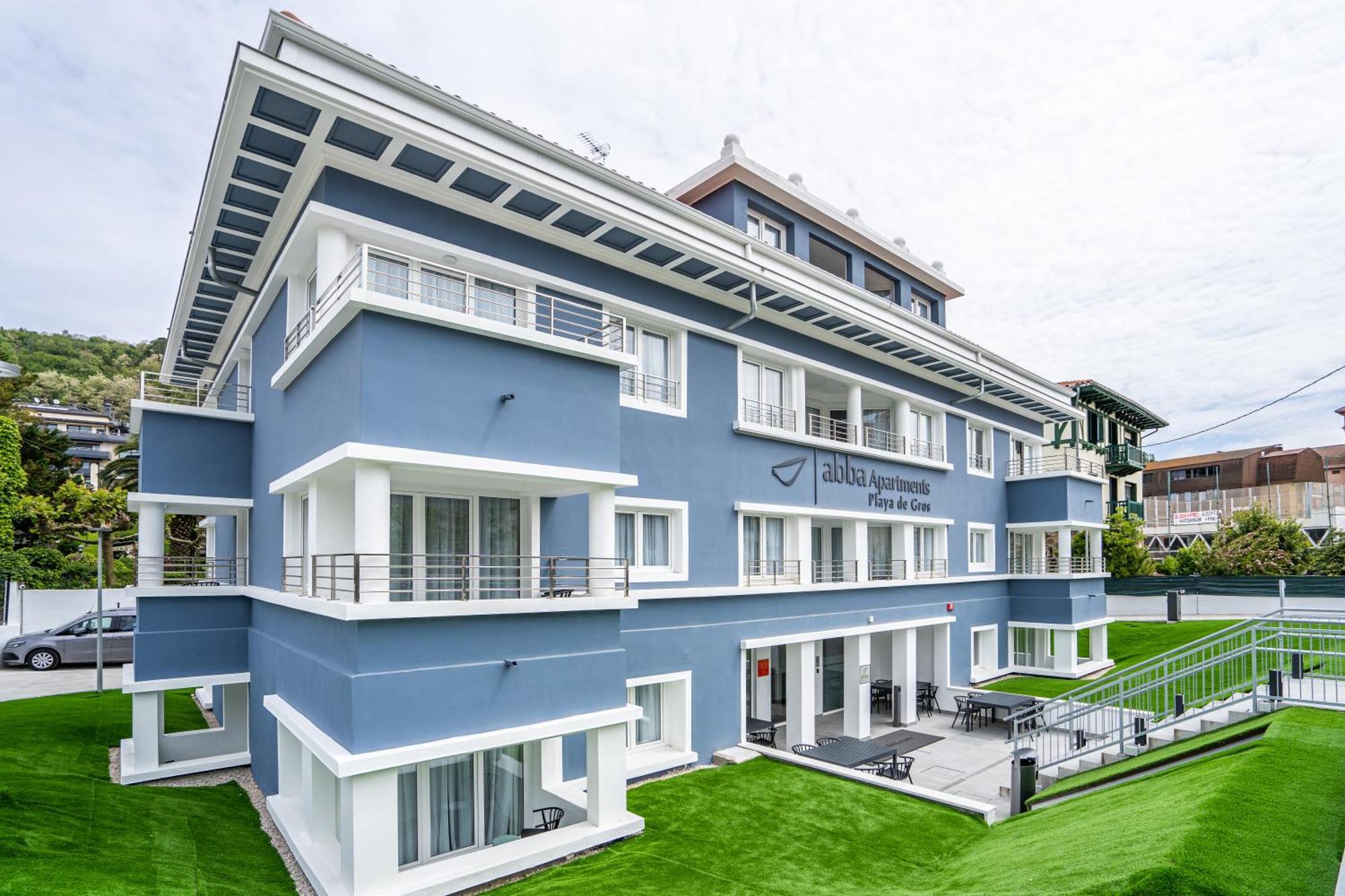 Abba Apartments Playa De Gros Сан-Себастьян Екстер'єр фото